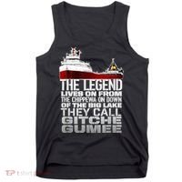 The Legend Lives On Edmund Fitzgerald Tank Top thumb 0