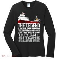 The Legend Lives On Edmund Fitzgerald Women's Long Sleeve Shirt thumb 0