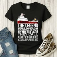 The Legend Lives On Edmund Fitzgerald Women's T-Shirt thumb 3