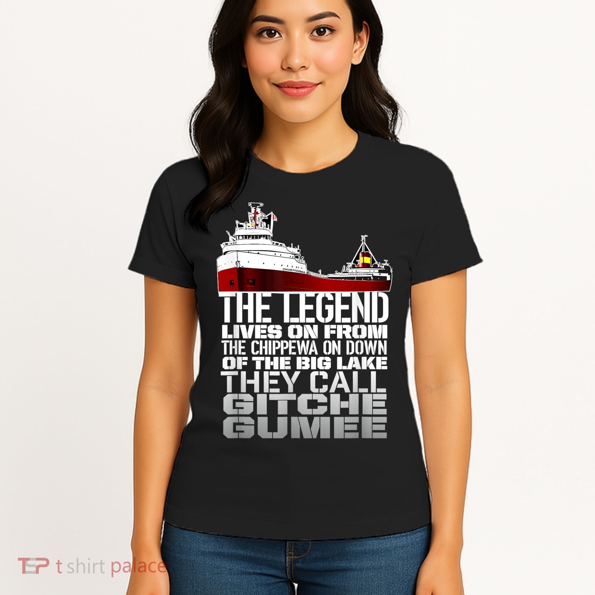 The Legend Lives On Edmund Fitzgerald Women's T-Shirt