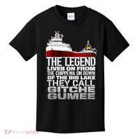 The Legend Lives On Edmund Fitzgerald Kids T-Shirt thumb 0