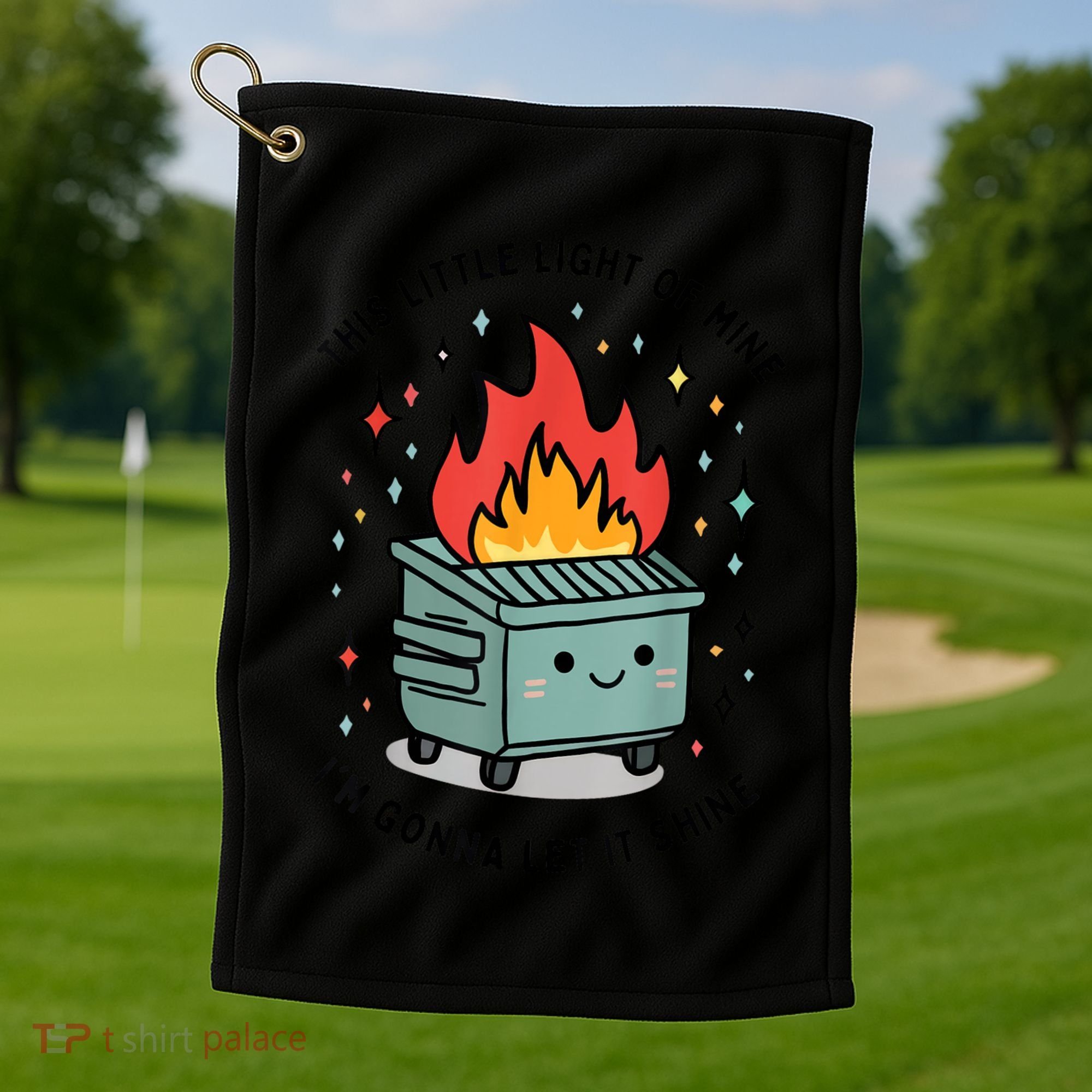 This Little Light Of Mine IM Gonna Let It Shine Golf Towel