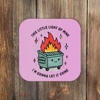 This Little Light Of Mine IM Gonna Let It Shine Coaster thumb 0