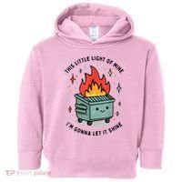 This Little Light Of Mine IM Gonna Let It Shine Toddler Hoodie thumb 0