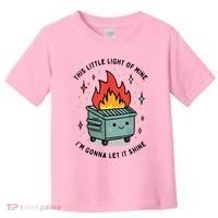 This Little Light Of Mine IM Gonna Let It Shine Toddler T-Shirt thumb 0