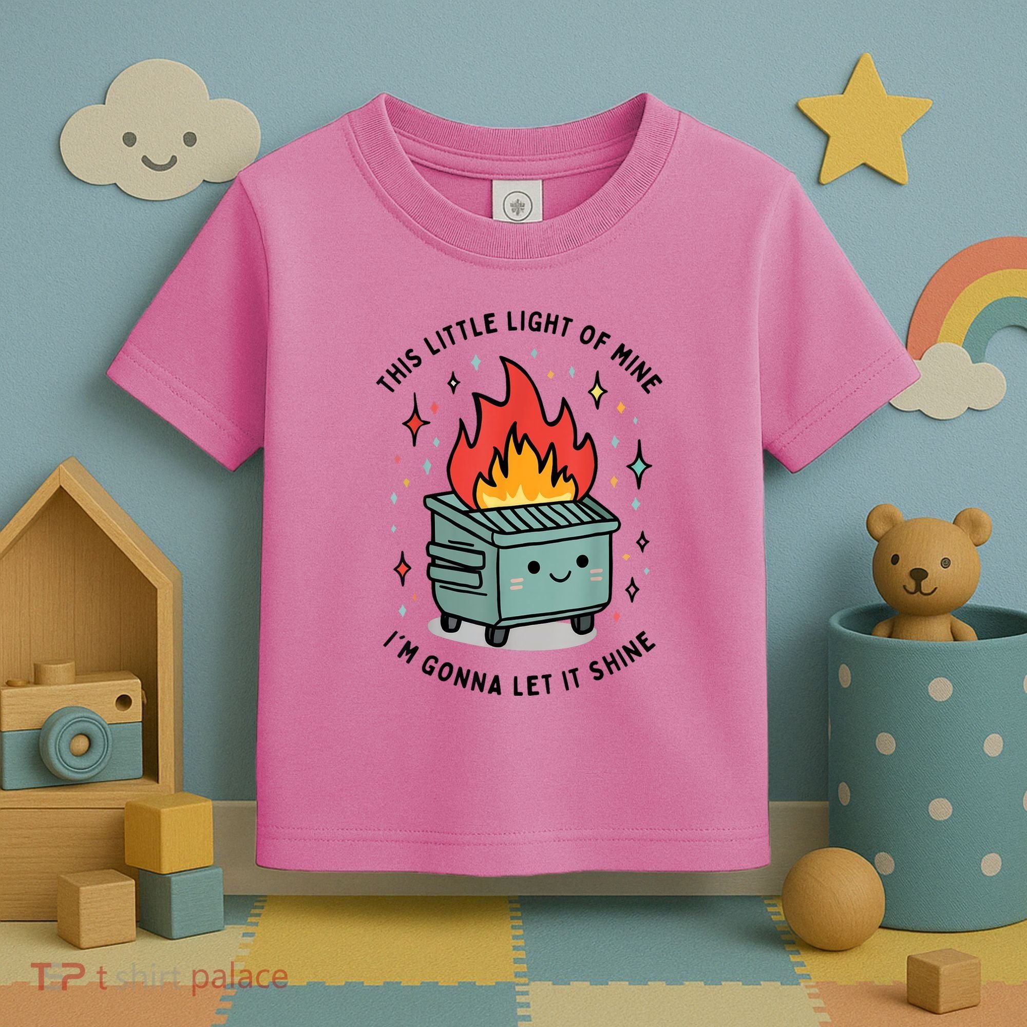 This Little Light Of Mine IM Gonna Let It Shine Toddler T-Shirt