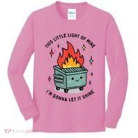 This Little Light Of Mine IM Gonna Let It Shine Kids Long Sleeve Shirt thumb 0
