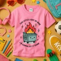 This Little Light Of Mine IM Gonna Let It Shine Kids T-Shirt thumb 3