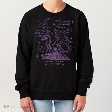 Taylor Long Live Fighting Dragons With You Women's Sweatshirt