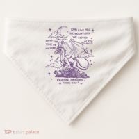 Taylor Long Live Fighting Dragons With You USA-Made Doggie Bandana thumb 0