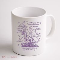 Taylor Long Live Fighting Dragons With You Coffee Mug thumb 1