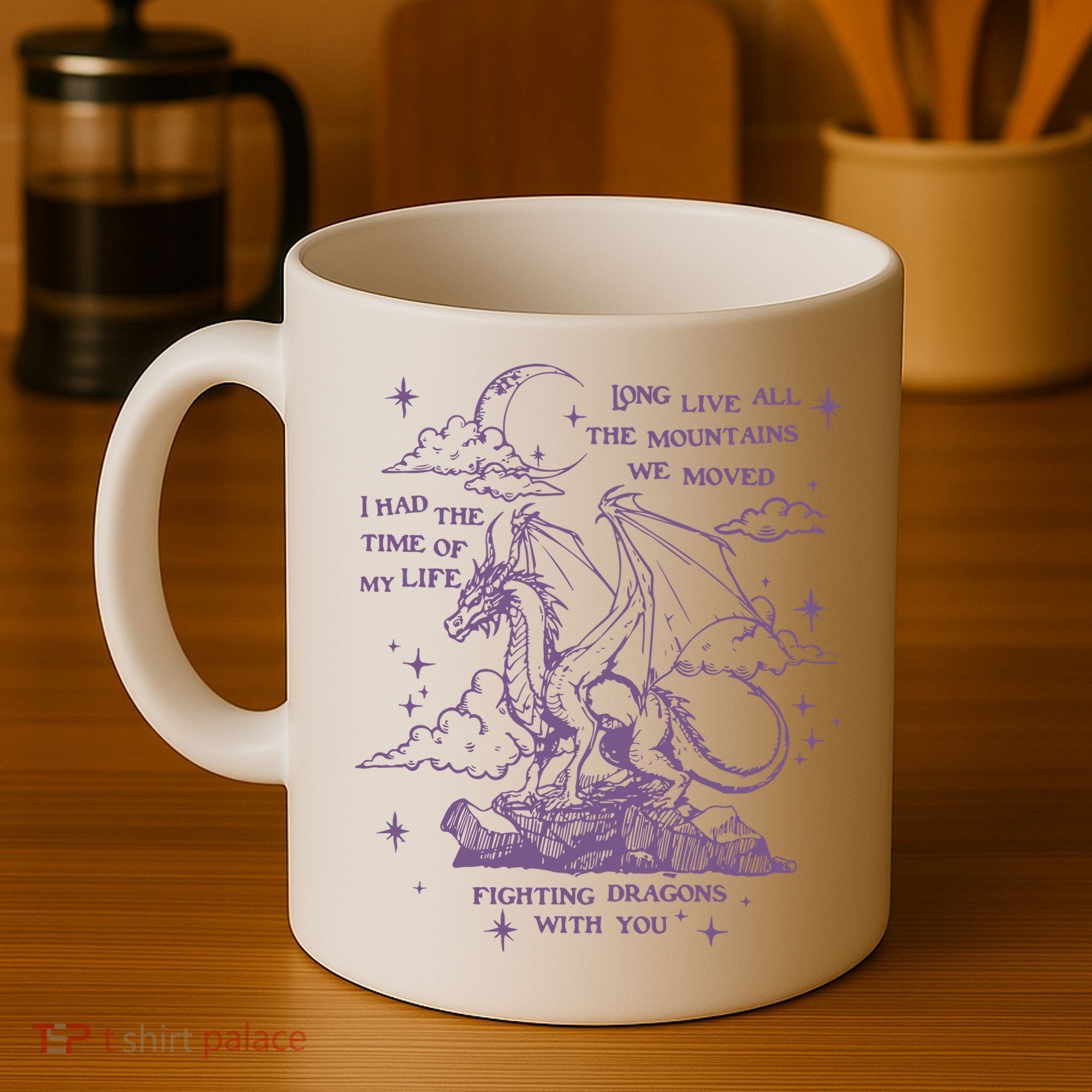Taylor Long Live Fighting Dragons With You Coffee Mug