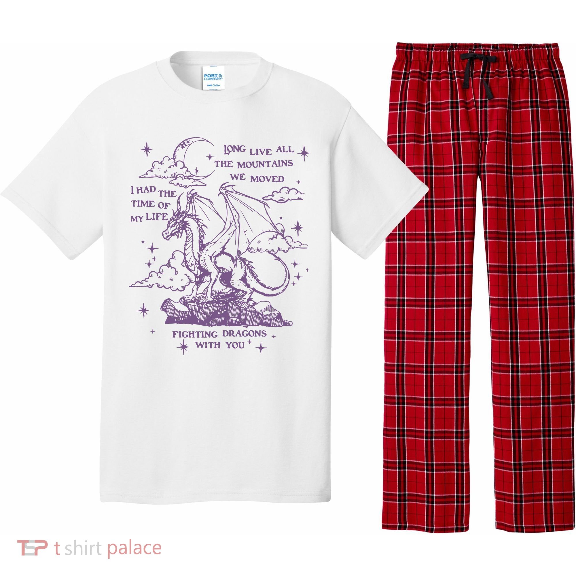 Taylor Long Live Fighting Dragons With You Pajama Set