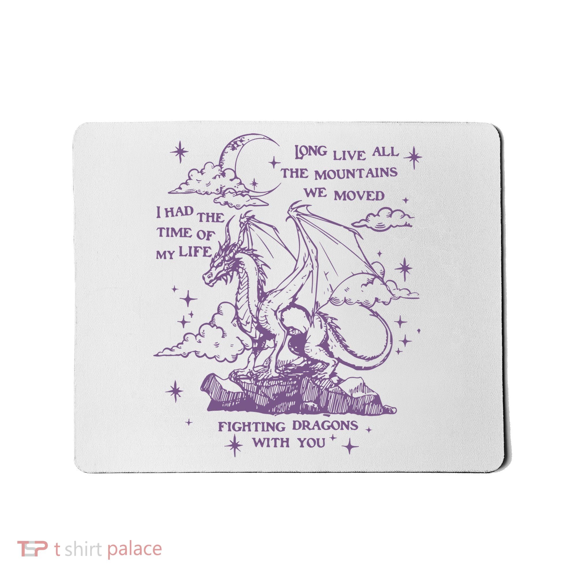 Taylor Long Live Fighting Dragons With You Mousepad