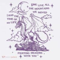 Taylor Long Live Fighting Dragons With You Mousepad thumb 1