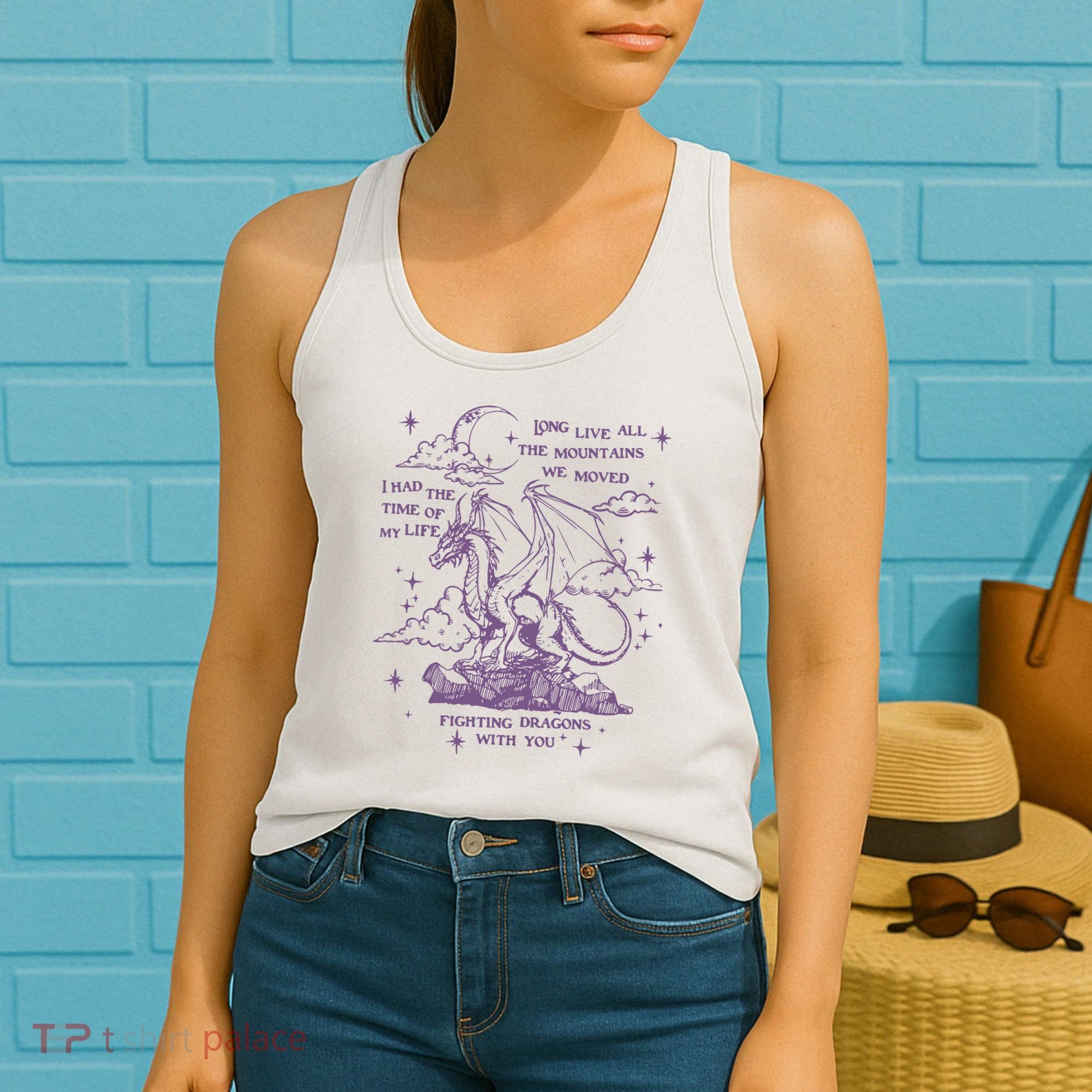 Taylor Long Live Fighting Dragons With You Women's Tank Top