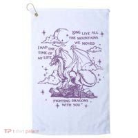 Taylor Long Live Fighting Dragons With You Golf Towel thumb 0