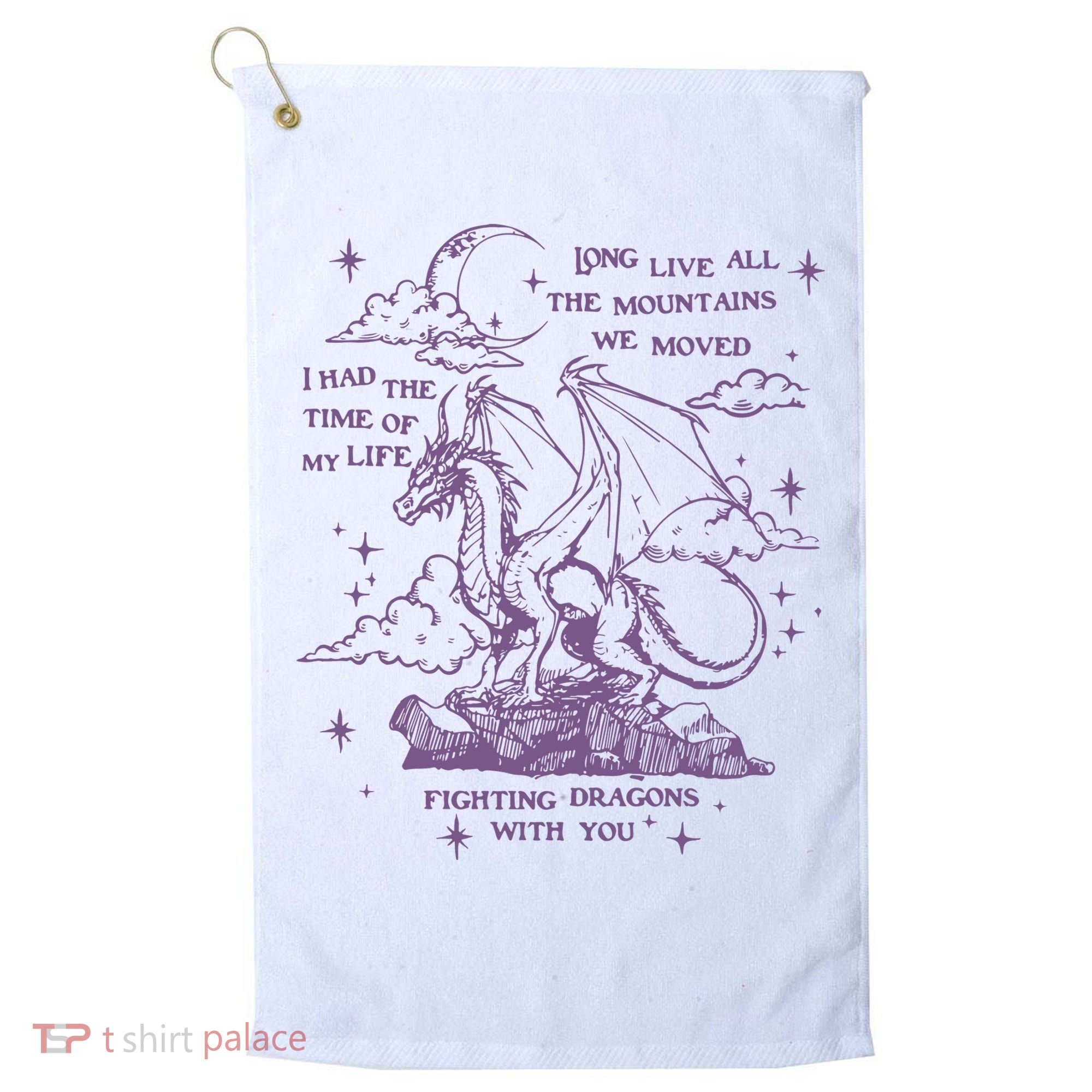 Taylor Long Live Fighting Dragons With You Golf Towel