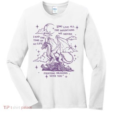Taylor Long Live Fighting Dragons With You Women's Long Sleeve Shirt