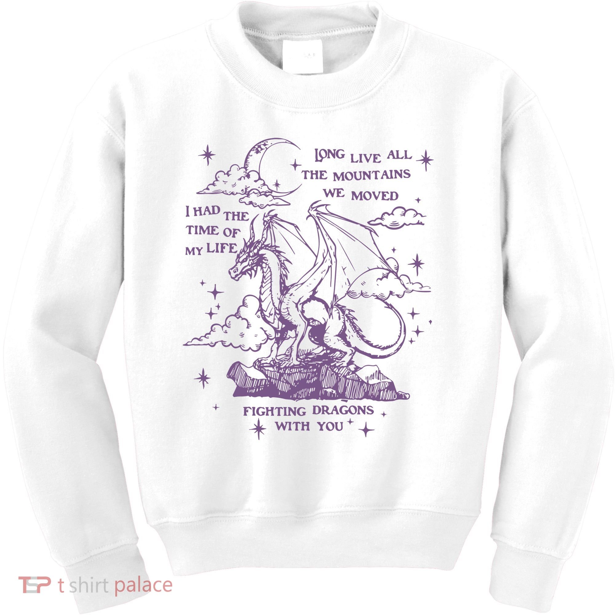Taylor Long Live Fighting Dragons With You Kids Sweatshirt