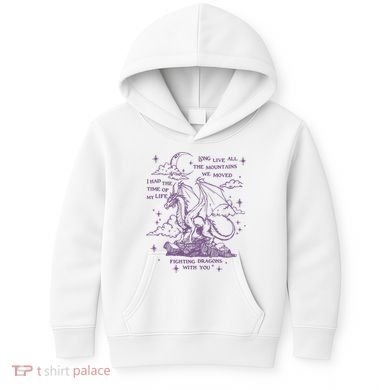Taylor Long Live Fighting Dragons With You Kids Hoodie
