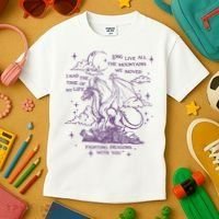 Taylor Long Live Fighting Dragons With You Kids T-Shirt thumb 3