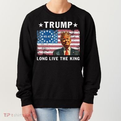 Trump Long Live The King Women's Sweatshirt