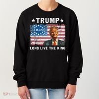 Trump Long Live The King Women's Sweatshirt thumb 0