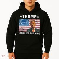 Trump Long Live The King Hoodie thumb 2