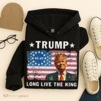 Trump Long Live The King Hoodie thumb 4