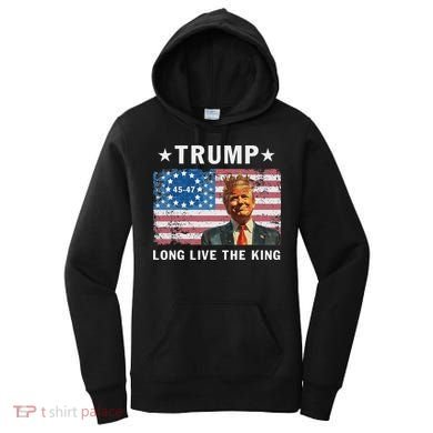Trump Long Live The King Women's Hoodie