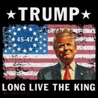 Trump Long Live The King Mousepad thumb 1