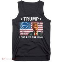 Trump Long Live The King Tank Top thumb 0
