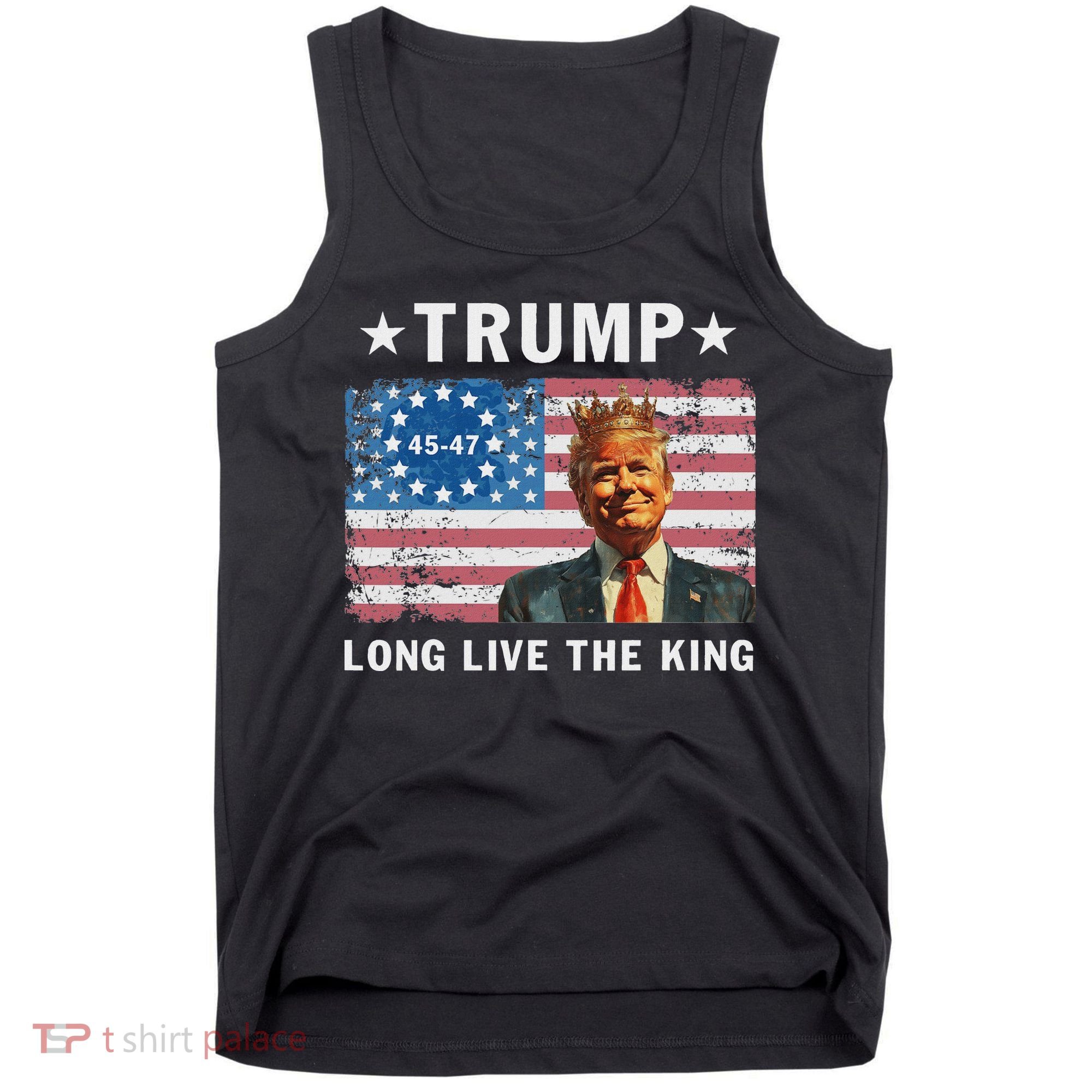 Trump Long Live The King Tank Top