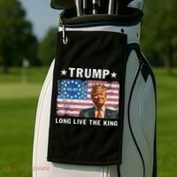 Trump Long Live The King Golf Towel thumb 2