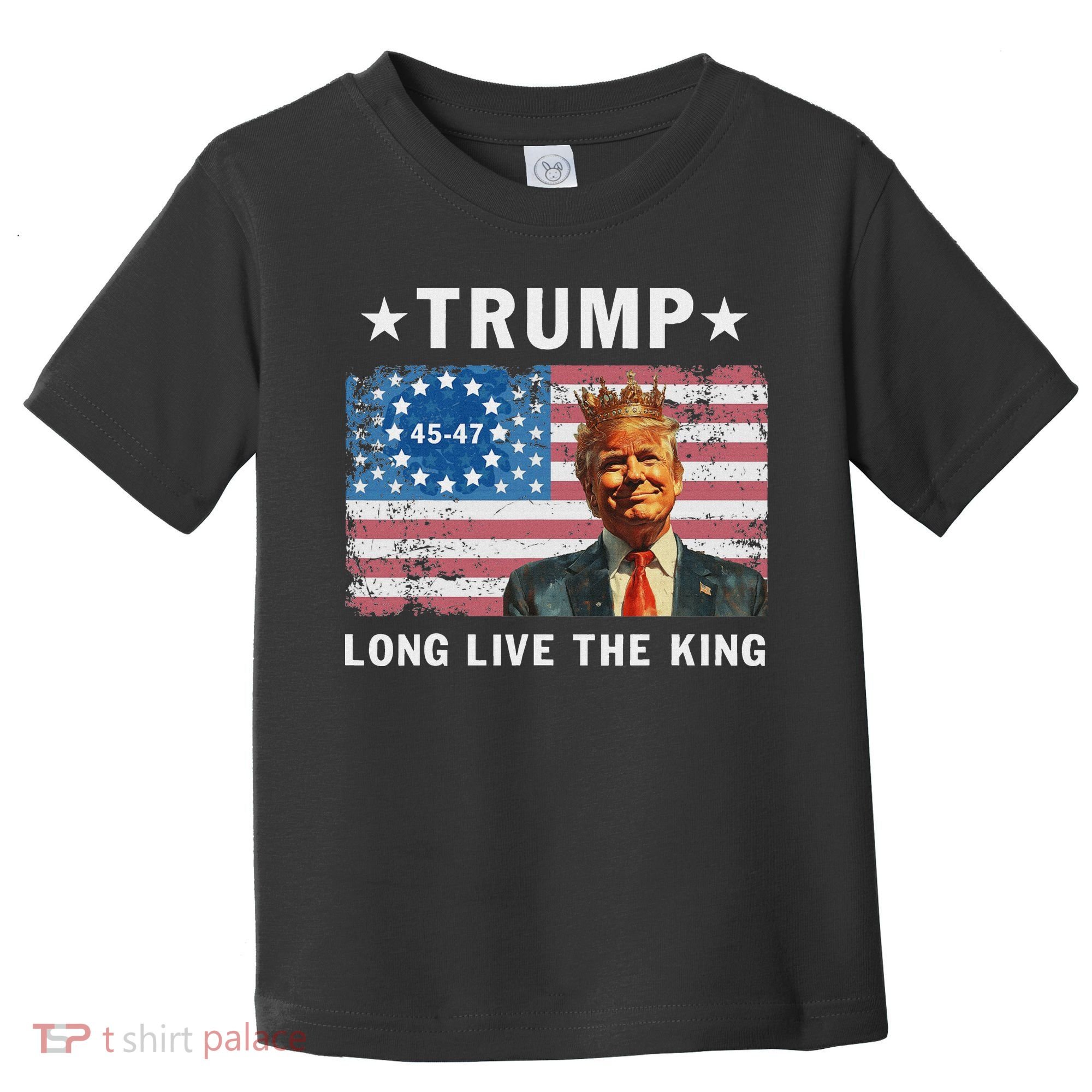 Trump Long Live The King Toddler T-Shirt