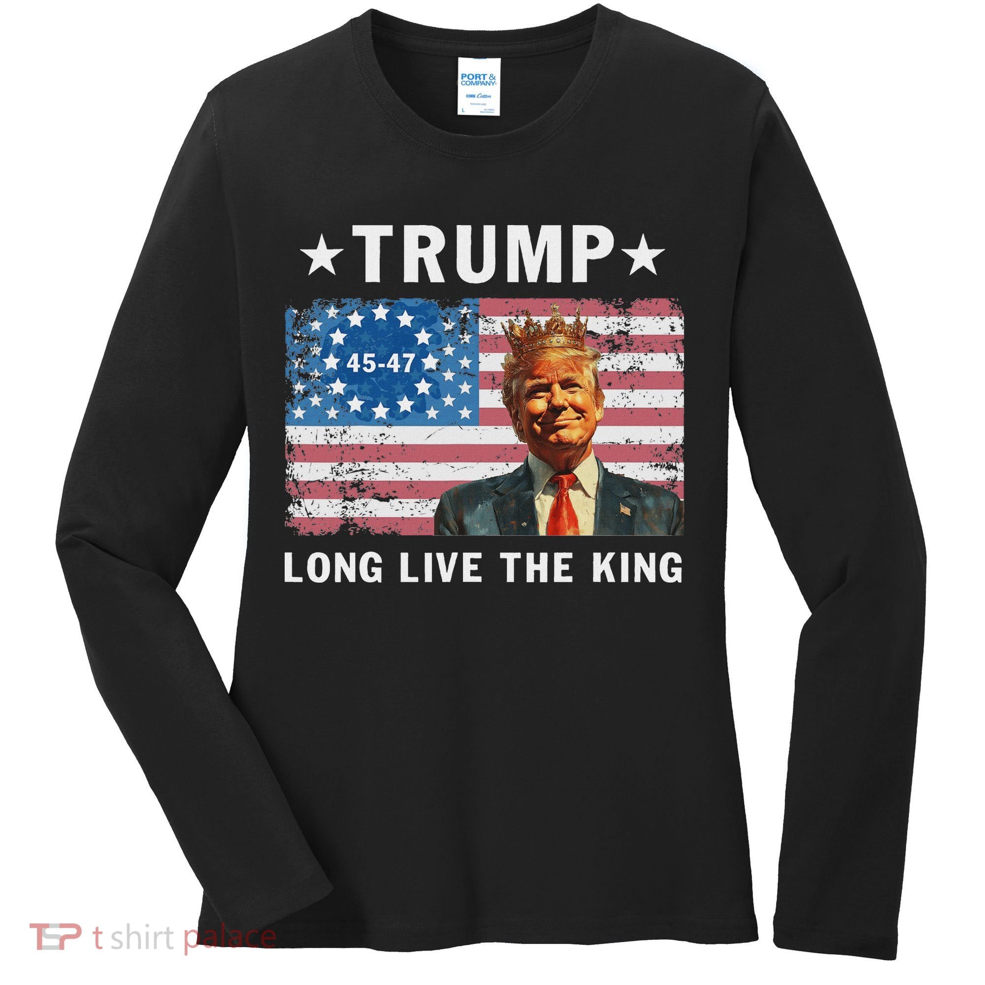 Trump Long Live The King Women's Long Sleeve Shirt