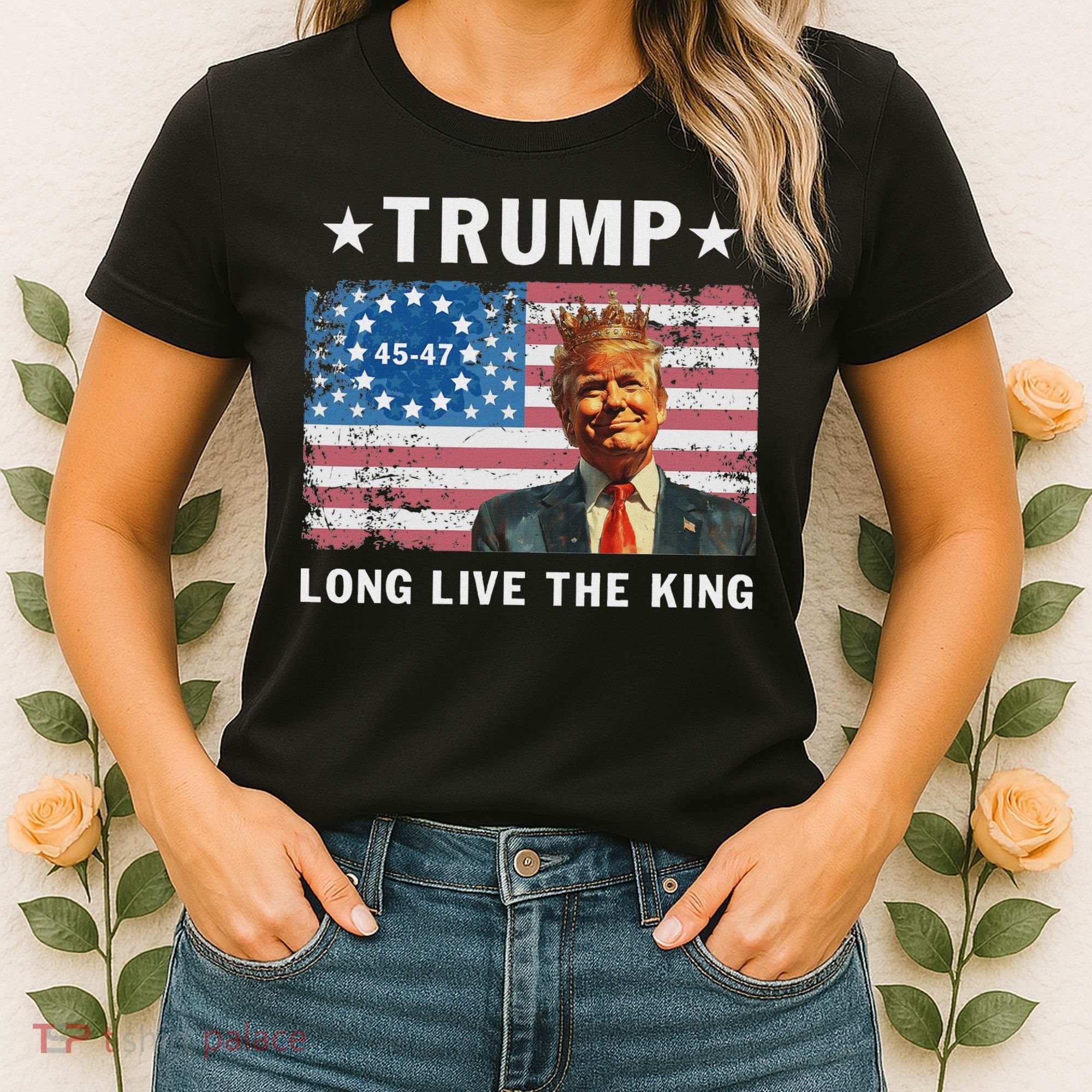 Trump Long Live The King Women's T-Shirt