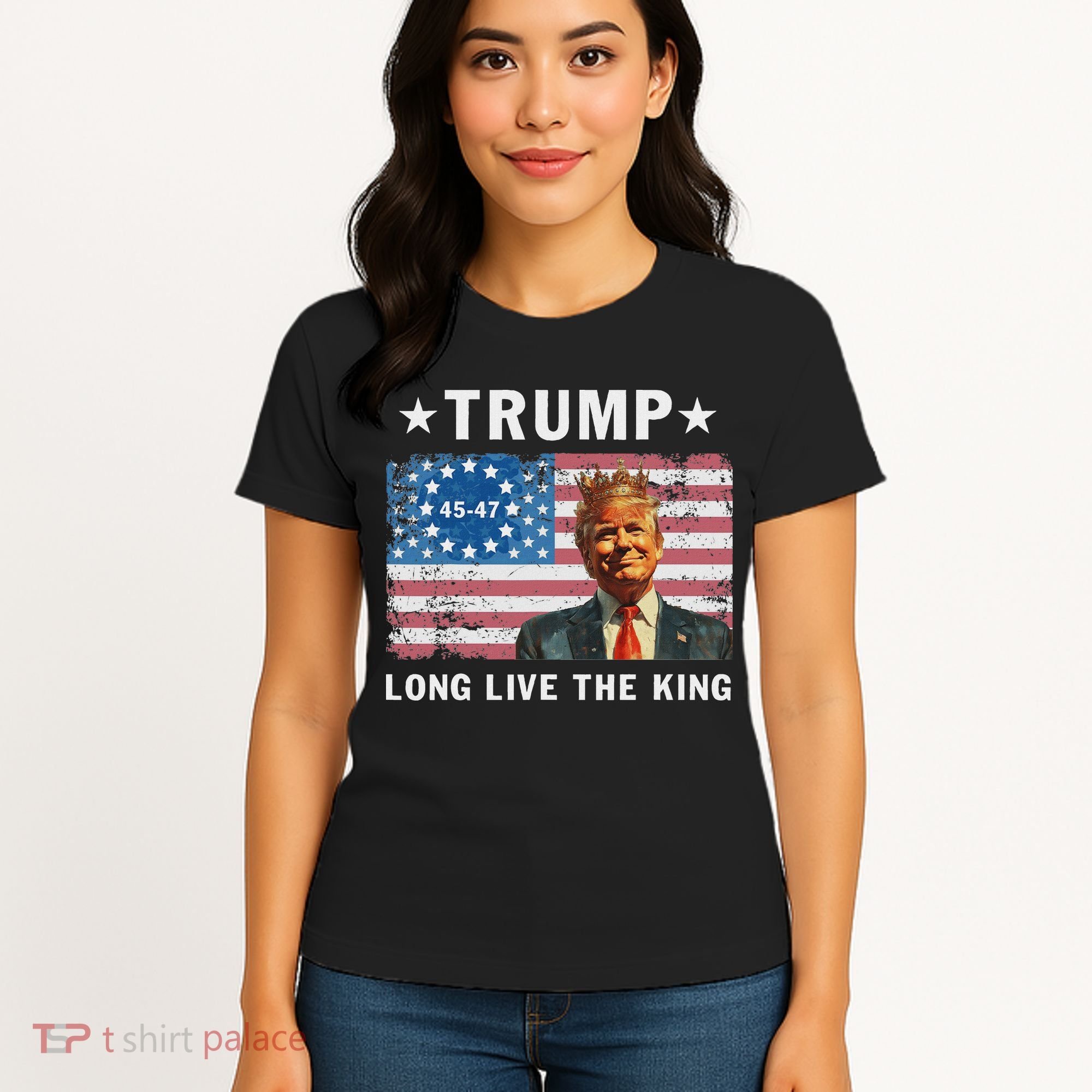 Trump Long Live The King Women's T-Shirt