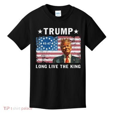 Trump Long Live The King Kids T-Shirt