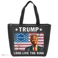 Trump Long Live The King Tote Bag thumb 0