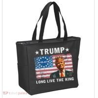 Trump Long Live The King Tote Bag thumb 2