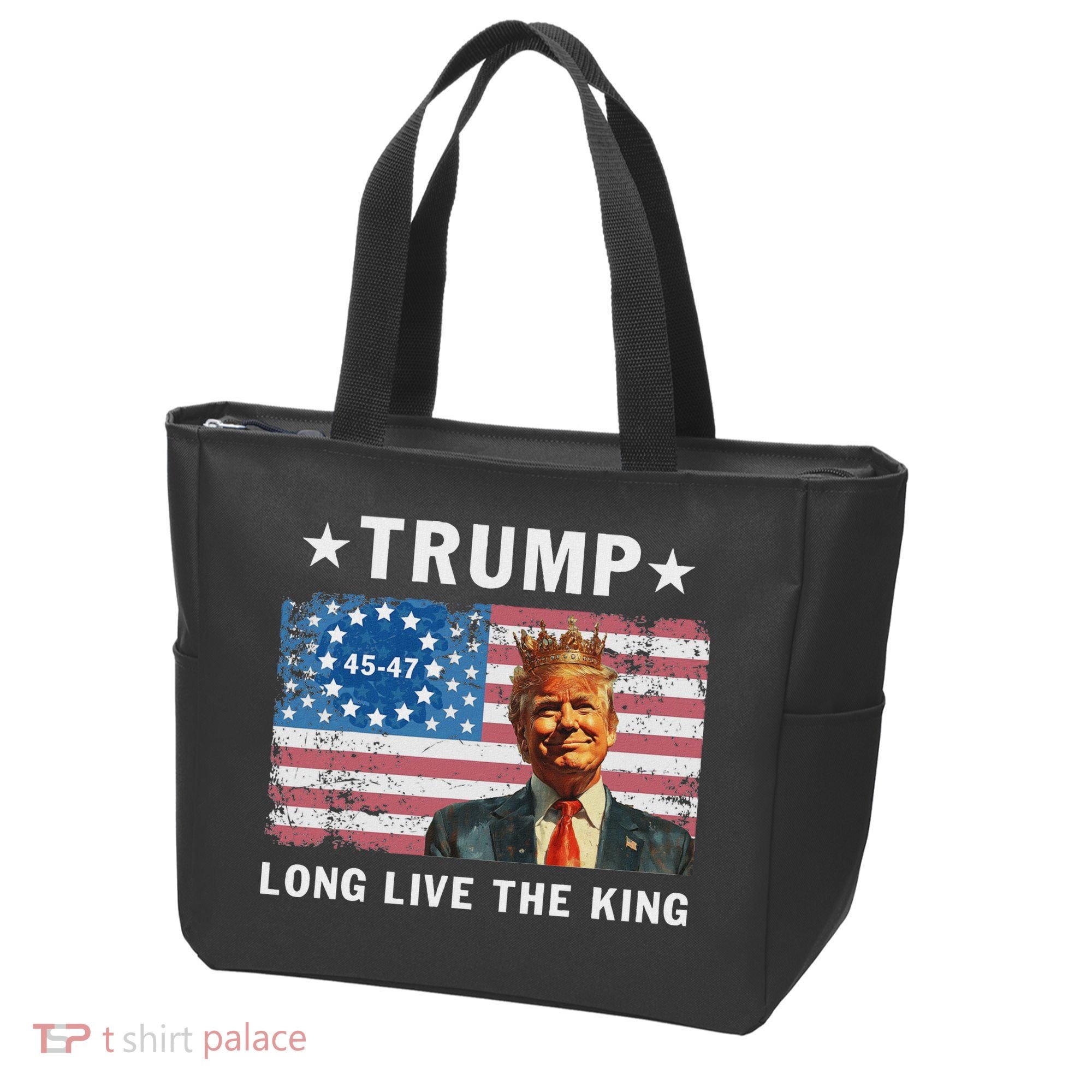 Trump Long Live The King Tote Bag