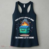 This Little Light Of Mine Lil Dumpster Fire Women's Tank Top thumb 3