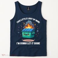 This Little Light Of Mine Lil Dumpster Fire Tank Top thumb 2