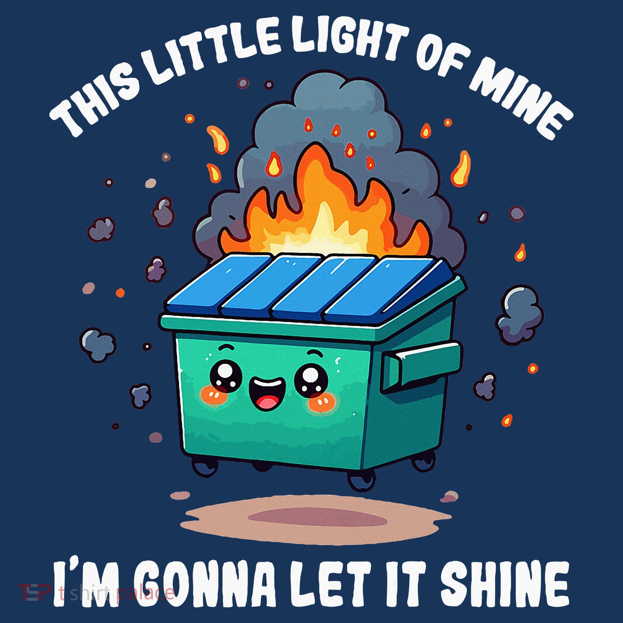 This Little Light Of Mine Lil Dumpster Fire Visor