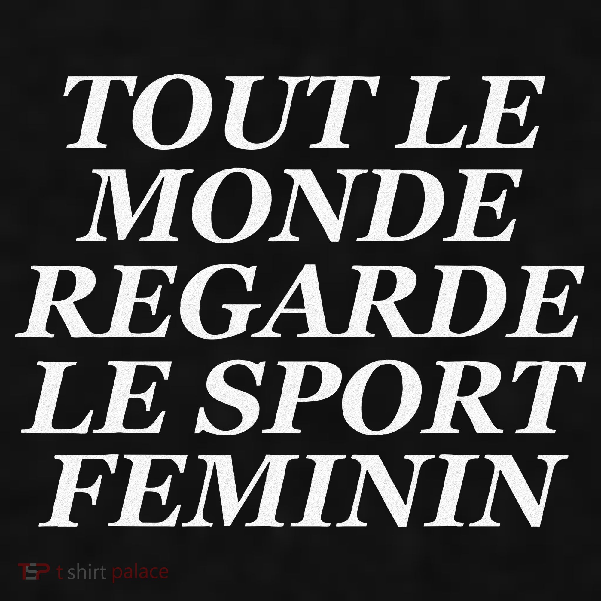Tout Le Monde Regarde Le Sport Feminin Ladies PosiCharge Tri-Blend Wicking Tank