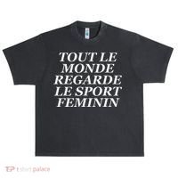 Tout Le Monde Regarde Le Sport Feminin Urban Oversized Heavyweight T-Shirt thumb 0