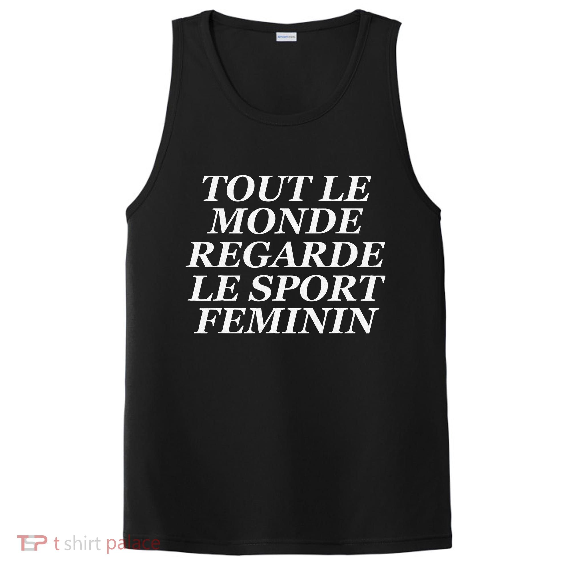 Tout Le Monde Regarde Le Sport Feminin PosiCharge Competitor Tank
