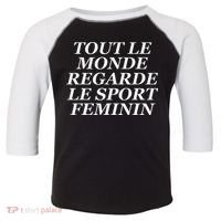 Tout Le Monde Regarde Le Sport Feminin Toddler Fine Jersey T-Shirt thumb 0